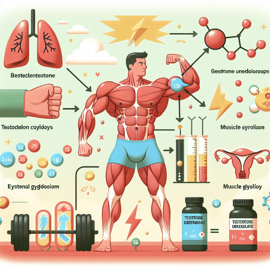 Effet de l’undécanoate de testostérone sur la glycolyse musculaire Effet de l'undécanoate de testostérone sur la glycolyse musculaire